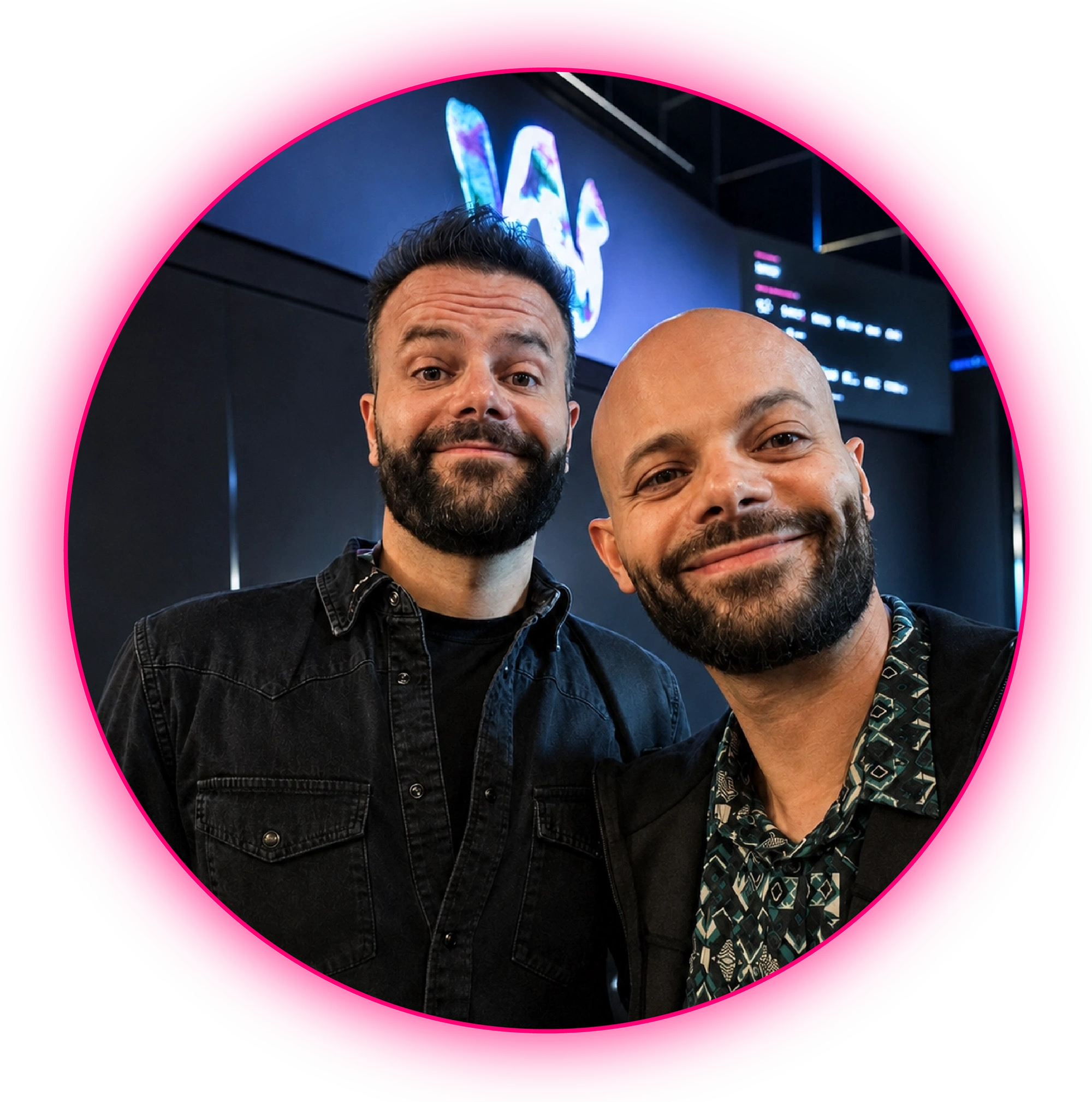 Daniele e Donato, fondatori di Pink Different