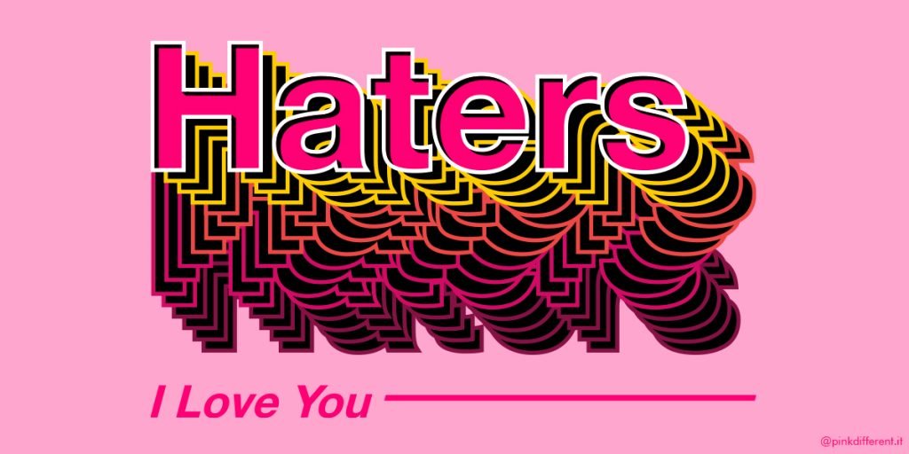 Haters-blog-pensiero-differente-pink-different