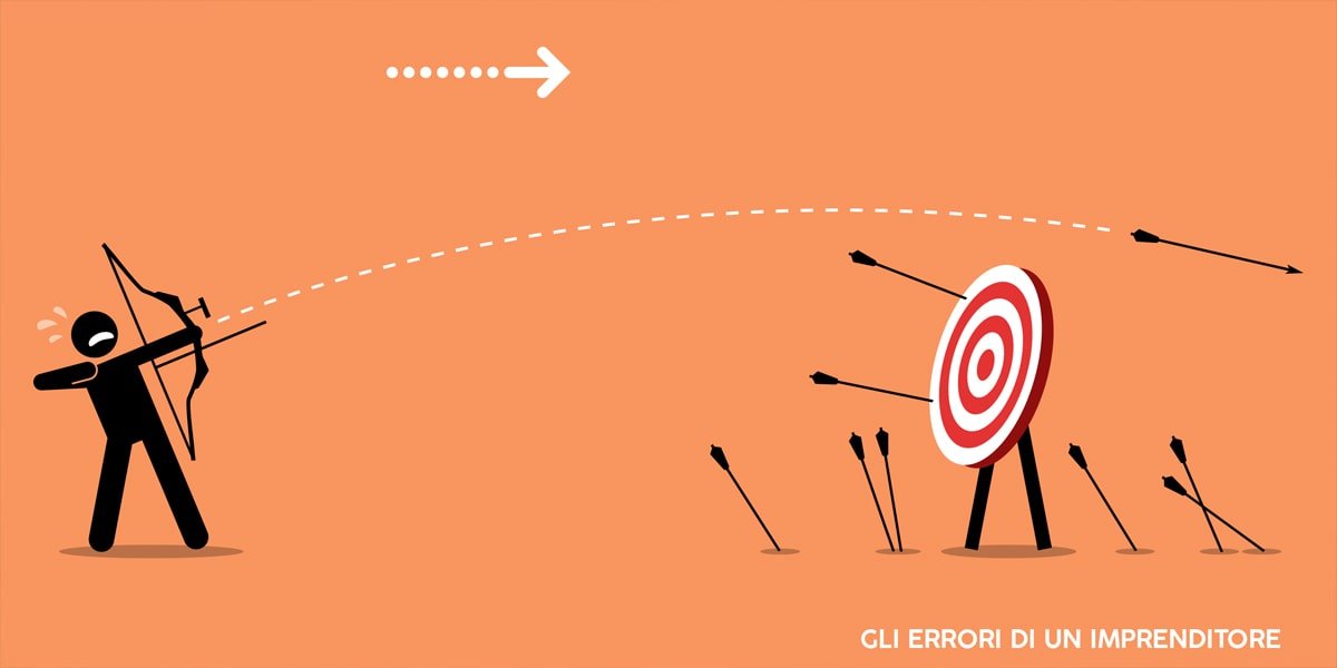 Gli 8 errori più comuni di un imprenditore