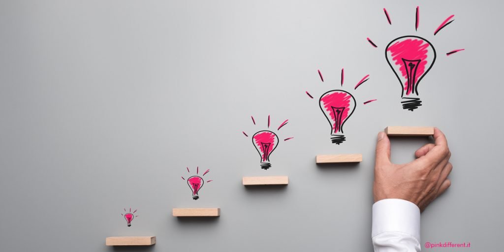 OBIETTIVI COME FISSARLI E RAGGIUNGERLI CON FACILITa-blog-pensiero differente_pink-different_